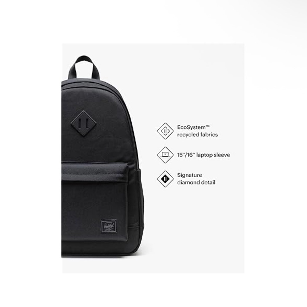 Herschel Supply Company Heritage Backpack - New with Tags - Picture 3 of 5